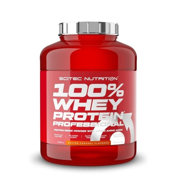 SciTec 100% Whey Protein Professional — Salted Caramel / 2350 grams