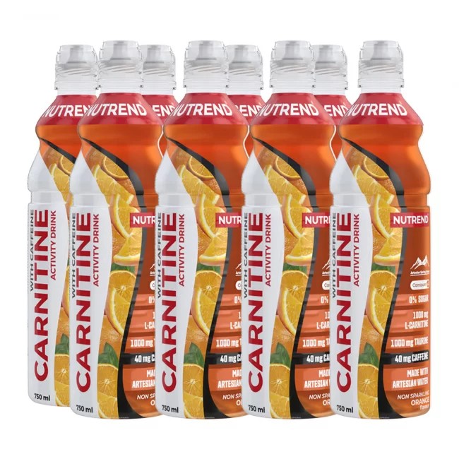 Carnitine Activity Drink with Caffeine by Nutrend – product image 4
