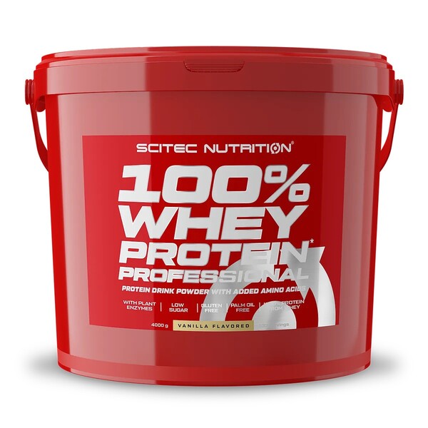 100% Whey Protein Professional, Vanilla - 4000g
