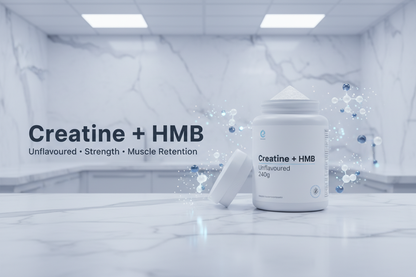 Creatine + HMB Unflavoured 240g - Scandinavian Lab Banner