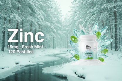 Zinc 15mg Fresh Mint - Nordic Pine Forest Winter