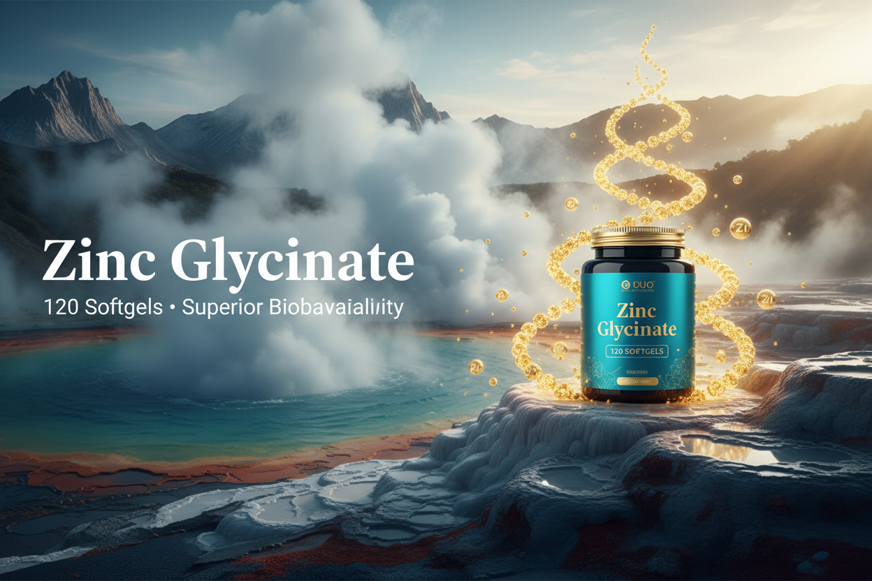 Zinc Glycinate 120 softgels - NZ Geothermal Hot Springs