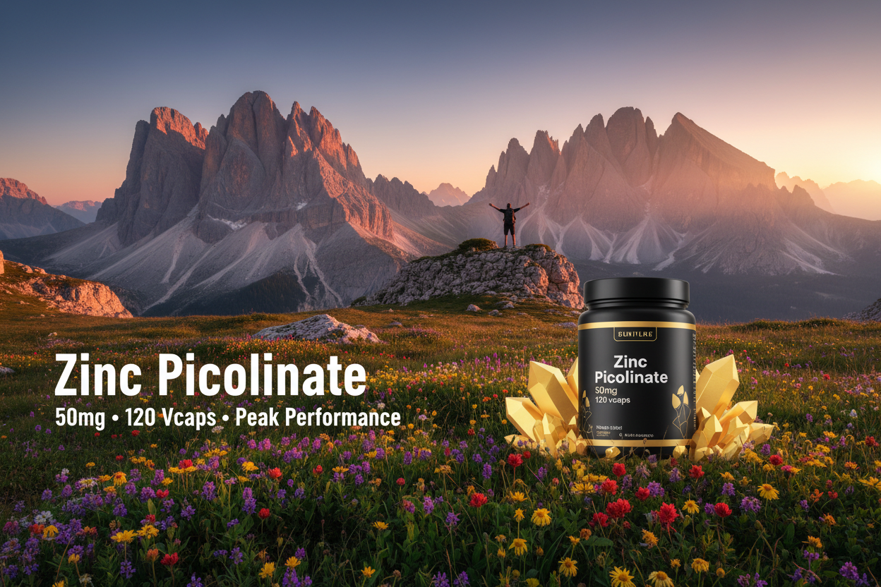 Zinc Picolinate 50mg 120 vcaps - Dolomites Summit