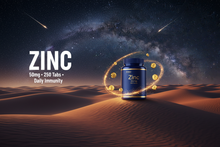 Zinc 50mg 250 tabs - Sahara Milky Way Night